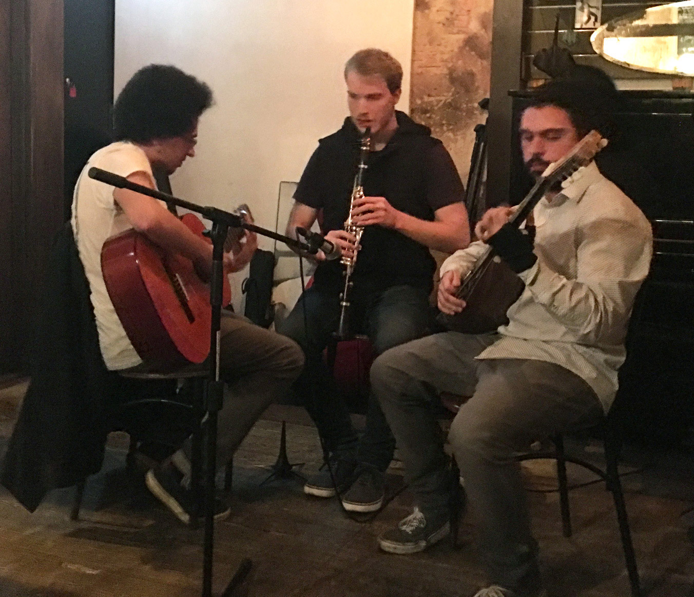 The Silk Roads Trio - 2019 at Clay Pots, St. Kilda, Melbourn