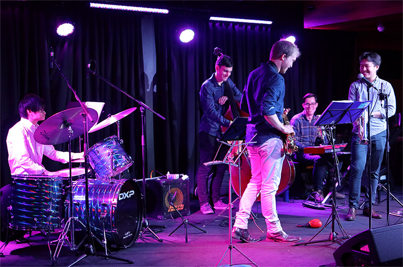 Jazz Harbingers at the fyrefly Nov 2019