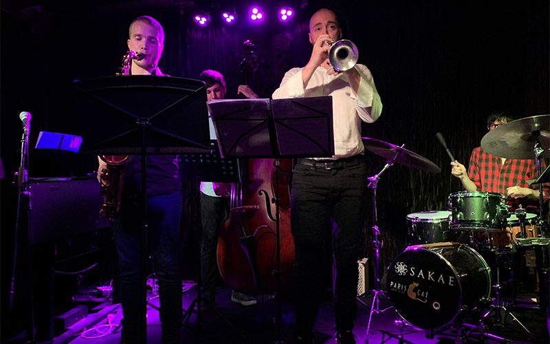 Jazz Harbingers at the paris cat, Feb 2020