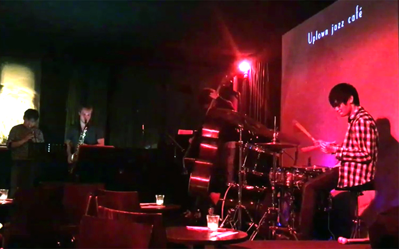 Jazz Harbingers at the uptown jazz cafe, June 2019